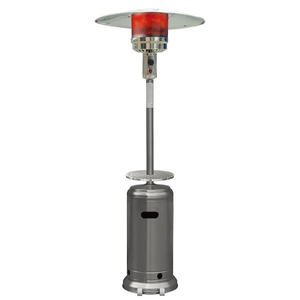 GNEE GN-OH-016-P Chauffe-terrasse au gaz moderne autoportant en acier inoxydable de haute qualité 13KW avec allumage par impulsions pour chauffage extérieur - Product Image 1
