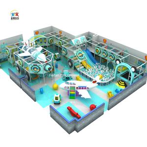 Recién llegado, parque infantil interior, aviones personalizados, juegos educativos, parque interactivo para niños con tobogán <span class=keywords><strong>de</strong></span> piscina <span class=keywords><strong>de</strong></span> bolas - Product Image 3