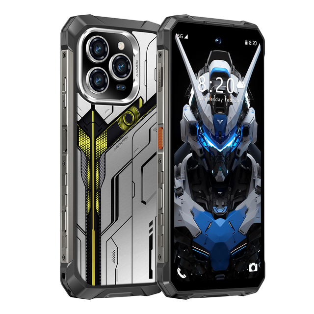 2026Ultra Rugged Smartphone Global Dual 32+1TB Waterproof Drop Resistant 6.9" OLED 90Hz Display 108MP Three-proof Mobile Phone