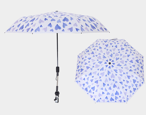 Vente en gros, poussette en plastique, Portable, trois fois, ouverture manuelle, multifonction, mains libres, universel, Clip, chaise, <span class=keywords><strong>pince</strong></span>, parapluie, 21 pouces x 8k - Product Image 5