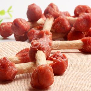 Haltère de canard enveloppé d'os de <span class=keywords><strong>calcium</strong></span> Oem Friandises pour animaux de compagnie Gâteries à mâcher dentaires pour animaux de compagnie Collations naturelles pour chiens Bâtonnets d'emballage de canard Jouet pour animaux de compagnie - Product Image 4