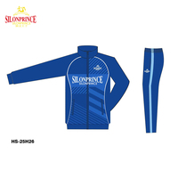 Ensemble d'uniformes de football pour hommes Haisay, col rond, manches courtes, avec logo personnalisé
