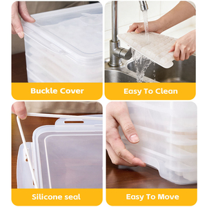Molde de Hielo Reutilizable de Silicona de Grado Alimenticio, Portátil y de Gran Capacidad, para Uso Doméstico y Comercial, para Congelar Cubos de Hielo - Product Image 2