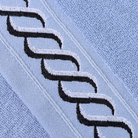 Ensemble de serviettes 100% coton Super doux Absorber l'eau Salle de bain douche hôtel ou maison Ensemble de serviettes de bain bon marché Ensemble de serviettes de bain en coton