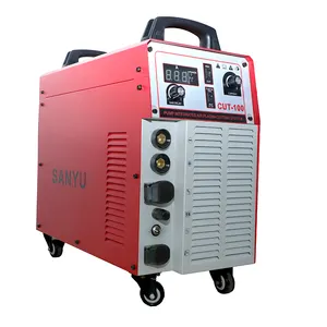 Sanyu CUT-80 Cortador de plasma de alta qualidade 80A com bomba de ar embutida IGBT Cortador inversor para máquina de corte de aço