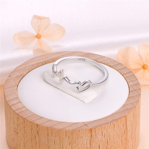 Gioielli Cristiani <span class=keywords><strong>Anello</strong></span> in <span class=keywords><strong>Argento</strong></span> Sterling 925 con Croce Cuore <span class=keywords><strong>Fede</strong></span> Speranza Amore per Donne - Product Image 5