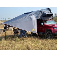 4 saisons Outdoor Adventure Kings Camper Accessoires Tissu Oxford Tente de toit de voiture Auvent pour le camping
