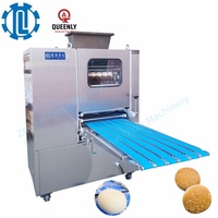 Machine à couper et à arrondir la pâte QINLI pour la fabrication de boulettes de pâte pour boulangerie, usine de hamburgers, production de roti, de pain aux céréales