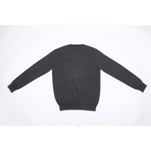 Pull en coton Pima ultra-doux pour homme, col en V, tricoté, durable, respirant, pour un confort quotidien, anti-plis, anti-rétrécissement - Product Image 3