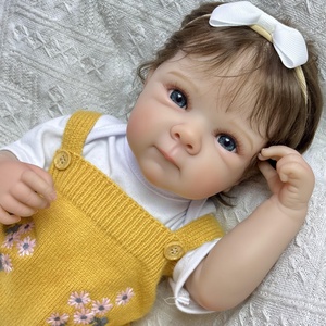 Poupée Reborn Fashion Bébé réaliste faite à la main, douce, pour le bain, jouet pour bébé, nouveau-né, Boneca - Product Image 2