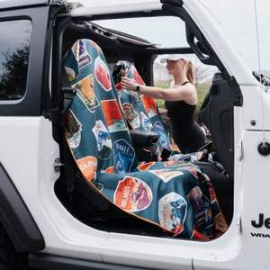 Coprisedile Auto Assorbente per Palestra, Corsa, Atleti, Fitness, Crossfit Estremo, Allenamento, Protezione Sedile Auto, Protezione Animali Domestici, Sport Acquatici all'Aperto - Product Image 2