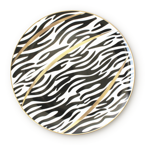 Los mercados africanos caliente vender cebra Musa diosa Diseño conjunto de cena china de hueso chino plato - Product Image 5