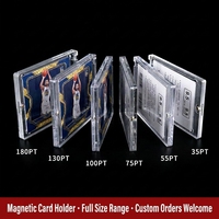 Porte-cartes magnétique anti-UV 35PT-180PT, étui à cartes One Touch, protège-cartes pour cartes sportives, cartes Pokémon TCG, Slab