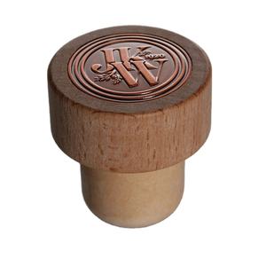 <span class=keywords><strong>Bouchon</strong></span> de bouteille en liège synthétique en forme de T en bois de 21,5 mm avec fonction anti-fuite pour spiritueux whisky tequila - Product Image 1