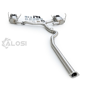 Escape de Acero Inoxidable Tipo Catback Compatible con <span class=keywords><strong>Subaru</strong></span> <span class=keywords><strong>Impreza</strong></span> <span class=keywords><strong>WRX</strong></span> <span class=keywords><strong>Sedan</strong></span> (GV/GE) 2.5T 2007-2014 - Product Image 2