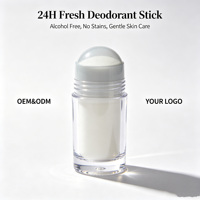 Déodorant en stick parfum frais personnalisé, désodorisation efficace 24h, formule sans alcool, marque privée OEM&ODM disponible