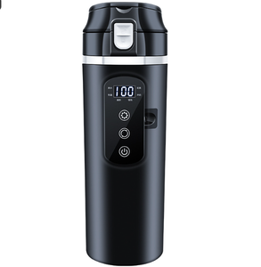 Máy nước nóng xe hơi 12V24V thông minh hiển thị kỹ thuật số Cốc cách Nhiệt Cốc điện phổ quát xe Ấm đun nước cốc nước điện - Product Image 6