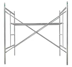 Bán hàng nóng nhôm thang với không thể thiếu Telescopic tay và đầu gối đường ray - Product Image 4