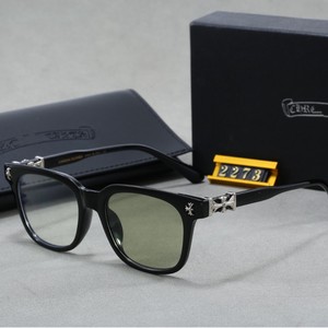 2273 Chrome <strong>Glasses</strong> Heart Photochromic <strong>Glasses</strong> 2025 Trending Unisex UV400 Lightweight <strong>Clear</strong> Lens for <strong>Men</strong> High Quality Vintage - Product Image 4
