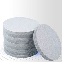 Papier abrasif sec haute dureté de fabrication industrielle, divers disques de papier de verre blanc, support OEM, épaisseur 10mm, 100mm, 115mm, 6mm
