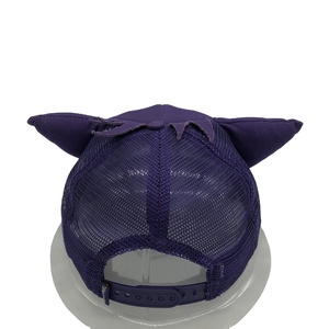 Custom Embroidered Cartoon Wing Mesh <strong>Flat</strong> Bill Snapback <strong>Cap</strong> for Outdoor and Travel in <strong>Summer</strong> - Product Image 3