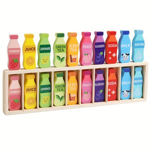 Jeu de Bureau Éducatif de Simulation et de Mémoire Tactile pour Enfants : Jouet Interactif Parent-Enfant pour Deviner les Boissons dans la Bouteille - Product Image 4