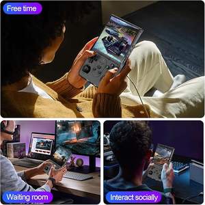 Console de jeu portable rétro S600 avec écran IPS de 4 pouces et batterie de grande capacité de 3500 mAh, système open source pour les jeux 3D classiques - Product Image 6