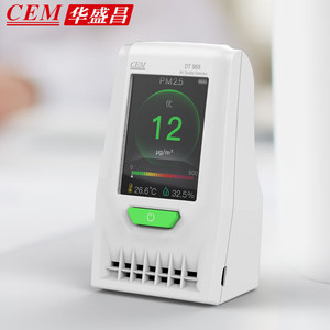 เครื่องตรวจวัดคุณภาพอากาศ CEM DT 968 เครื่องตรวจวัด PM2.5 เซ็นเซอร์วัดอุณหภูมิและความชื้นภายในอาคาร - Product Image 3