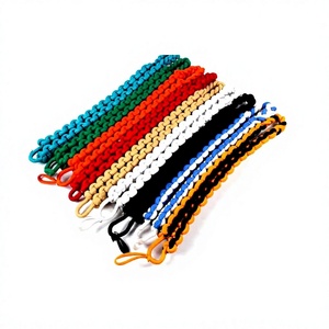 QUICK WAY INDUSTRIES – Corde à bandoulière en soie et polyester personnalisée, confortable, à prix raisonnable, avec clip et rayures – Vente promotionnelle - Product Image 2