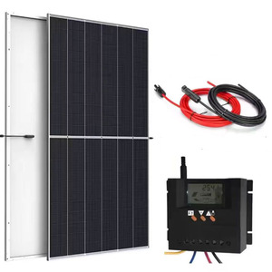 Panneau solaire bifacial haute puissance 800W, cellules 125mmx125mm, 24V, pour recharge de batteries de bateaux de pêche, toitures, villas rurales et usage domestique - Product Image 3