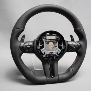 <span class=keywords><strong>Volante</strong></span> deportivo LED <span class=keywords><strong>M</strong></span> inteligente de fibra de carbono y cuero personalizado para BMW E90 E60 <span class=keywords><strong>E46</strong></span> F30 F32 F10 M2 M3 M4 M5 M6 X5 X6 de alta calidad - Product Image 2