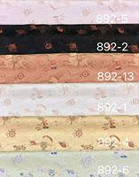 Tissu jacquard élégant effet soie en viscose 97% viscose 3% fil métallique, brocart motif cheval ancien rétro pour vêtements féminins Abaya