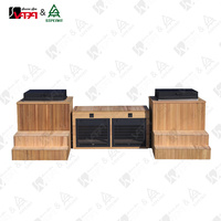 Baignoire de plongeon froid en acier inoxydable Vapasauna pour 2 personnes, baignoire à eau froide avec cèdre rouge pour hôtel, bien-être et salle de sport