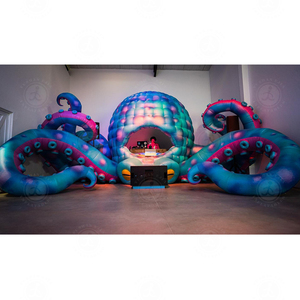 Arte inflable, pies <span class=keywords><strong>de</strong></span> pulpo, decoración <span class=keywords><strong>de</strong></span> eventos, <span class=keywords><strong>publicidad</strong></span> personalizada, Tentáculo inflable, cabina <span class=keywords><strong>de</strong></span> DJ, tienda, decoración <span class=keywords><strong>de</strong></span> música, accesorio - Product Image 3