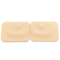 Silicone 3d sourcils maquillage des yeux perçage pratique fabricant de peau 3d yeux sourcils faux pratique tatouage peau