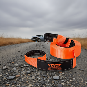 Corde de remorquage de câble de remorquage de voiture robuste d'urgence de 30 pieds de 3 pouces 36000 lb - Product Image 2