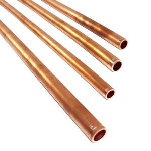 Tubo de Cobre Rojo Sin Costura ASTM de 1/4 Pulgada, 3/8 Pulgada y 1/2 Pulgada C12000 - Product Image 1