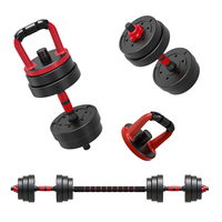 Approvisionnement d'usine Réglable 20K/24KG Gym Haltérophilie Barbell Kettlebell 40Kg Haltère Ensemble Fait de Ciment