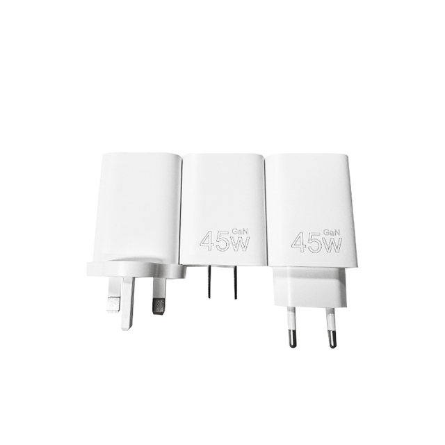 Hot Wholesale 45w Wall Charger for Phone and Laptop USB Type C Dual Port Charger & Adapter PD Fast Charger with EU US UK Plug