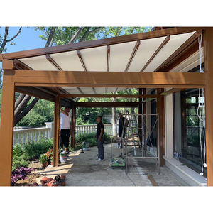 Pergolas retráctiles motorizadas personalizadas Toldo motorizado de techo de <span class=keywords><strong>terraza</strong></span> de aluminio para exteriores - Product Image 1