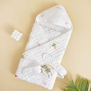 Manta de Bebé Multifuncional con Dibujos Animados, Toalla de Baño con Capucha para Niños, Venta al por Mayor - Product Image 6