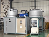 Pompe d'évaporation alimentaire automatique électrique en acier inoxydable 316L à distillation sous vide, haute efficacité, pour la concentration de jus pur