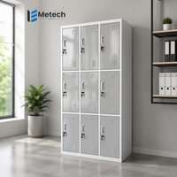 Armoire de rangement en acier directement de l'usine, armoire de classement métallique multi-portes sur mesure OEM, casier de rangement de bureau