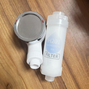 Precio de fábrica ZS, filtro de ducha de vitamina C perfumado coreano, filtro de ducha de vitamina aromática VC para cabezal de ducha de baño de agua dura - Product Image 2