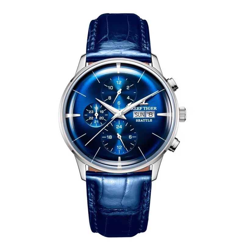 REEF TIGER 1022 - Luxury Automatic Men's Watch with Eco