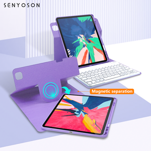 Étui en cuir magnétique rotatif à 360 degrés SYX, protection intégrale pour <span class=keywords><strong>iPad</strong></span> 7/<span class=keywords><strong>8</strong></span>/9 Th Gen 10.2 10.5 pouces, étui de protection pour <span class=keywords><strong>iPad</strong></span> - Product Image 3