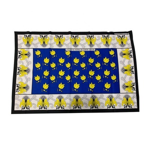 Tissu en polyester brossé lourd <span class=keywords><strong>Leso</strong></span> Khanga fabriqué en Chine pour auvents et rideaux, motif africain, prix abordable - Product Image 6