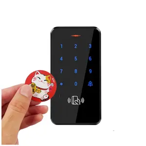 Password card swiping access control machine for indoor and outdoor use IP64 Waterproof Smart Door Lock Access Control Machine