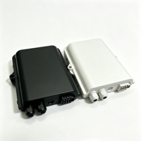 Caja de Distribución de Fibra Óptica de 2 Entradas y 8 Salidas, Equipo FTTH, Caja Terminal de Fibra Óptica NDP/ODB/FDB, Caja Divisora de Fibra Óptica ODP