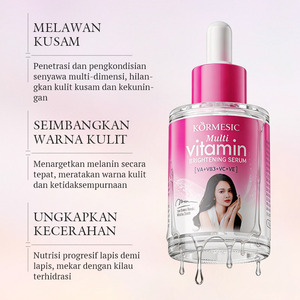 Sérum éclaircissant pour le visage KORMESIC certifié Bpom, marque privée, 30 ml, multi-vitamines, éclaircissant, éclat radieux, vitamine C - Product Image 4